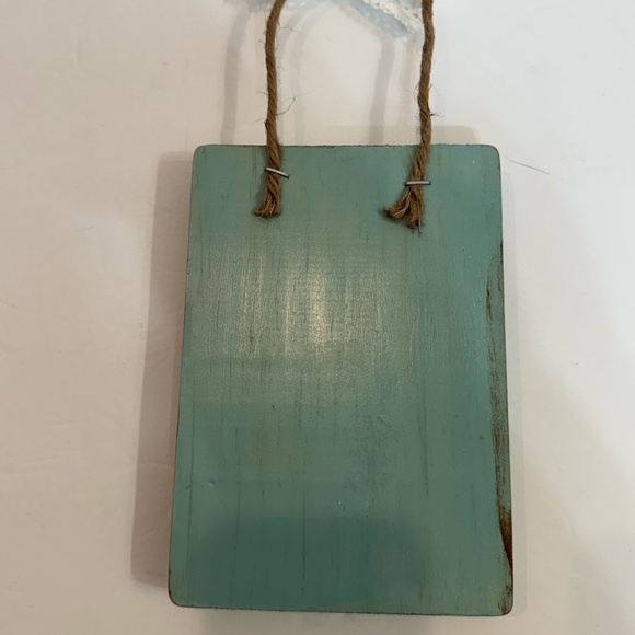 NEW Handcrafted Antiqued Spring French Baby Chicks Wall Hanging Decor Easter - Picture 5 of 6